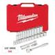 Milwaukee 3/8 in. Drive SAE Ratchet and Socket Mechanics Tool Set (28-Piece) 48-22-9408