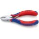 KNIPEX 4-1/2 in. Diagonal Cutters with Comfort Grip 70 15 110