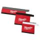 Milwaukee 14 in., 8 in. and 6 in. Multi-Size Zipper Tool Bags in Red (3-Pack) 48-22-8183