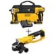 DEWALT 20V MAX Lithium-Ion Cordless Drill/Driver 2 Tool Combo Kit, 20V MAX 4.5-5 in. Grinder, and (2) 20V MAX 1.3Ah Batteries DCK240C2DCG412B