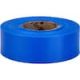 Mutual Industries 1-3/16 in. x 300 ft. Blue Surveyor Grade ULTRA Flagging Tape (Pack of 24) 16002-25-1875-2