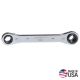 Klein Tools Lineman's 4-in-1 Ratcheting Box Wrench KT223X4