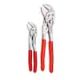 KNIPEX 5 in. and 7-1/4 in. Pliers Wrench Set (2-Piece) 9K 00 80 121 US