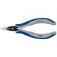 KNIPEX 5-1/4 in. Precision Electronics Gripping Pliers with Half-Round, Cross Hatched Jaws 34 52 130