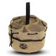 Graintex 10 in. 6-Pocket Khaki Canvas Grab Tool Bag with Drawstring Closure GB2897