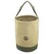 Graintex 12 in. 1-Pocket Utility Tool Bucket in Khaki Green CB2367