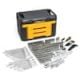 GEARWRENCH 1/4 in., 3/8 in. and 1/2 in. Drive Standard and Deep SAE/Metric Mechanics Tool Set in 3-Drawer Storage Box (239-Piece) 80942