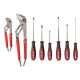 Milwaukee Multi-Bit Screwdrivers and Pliers Hand Tool Set (8-Piece) 48-22-6330-48-22-2706