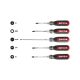 Milwaukee Cushion Grip Screwdriver Set (5-Piece) 48-22-2885