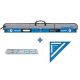 Empire 48 in. Digital Box Level with Case and 8 in. Magnetic Torpedo Level and Rafter Square in True Blue E105.48-Em71.8-E2994