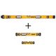 DEWALT 48 in. Magnetic Box Beam Level, 24 in. Magnetic Heavy Duty Box Beam Level and 9 in. Torpedo Level DWHT43049025003