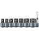 Makita ImpactXPS 1/4 in. Drive 6-Point Metric Impact Socket Set with Standard Socket Adapter (8-Piece) E-01694