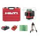 Hilti PM 30-MG 12-Volt Multi-Green Line Laser 131 ft. w/Target Plate,Tripod, Battery, Charger and Case 3627166