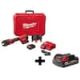 Milwaukee M18 18-Volt Lithium-Ion Cordless Short Throw Press Tool Kit with 3 PEX Crimp Jaws (3) 2.0 Ah Batteries and Charger 2674-22C-48-11-1820