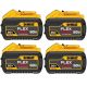 DEWALT FLEXVOLT 20V/60V MAX Lithium-Ion 12.0Ah Battery (4-Pack) DCB612-4