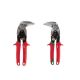 Milwaukee 9 in. Left-Cut and Right Cut Right Angle Aviation Snips (2-Piece) 48-22-4511-48-22-4521
