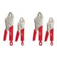 Milwaukee Torque Lock Curved Jaw Locking Pliers Set (4-Piece) 48-22-3402-48-22-3402