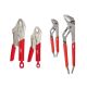 Milwaukee Torque Lock Curved Jaw Locking Pliers and 6 in. and 10 in. Straight-Jaw Pliers Set (4-Piece) 48-22-3402-48-22-6330