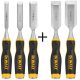 DEWALT Wood Chisel Set (3-Piece), 1-1/4 in. Wood Chisel and 1-1/2 in. Wood Chisel DWHT16862W6052