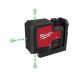 Milwaukee Green 100 ft. 3-Point Rechargeable Laser Level with REDLITHIUM Lithium-Ion USB Battery and Charger 3510-21