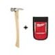 Milwaukee 19 oz. Wood Milled Face Hickory Framing Hammer with Hammer Loop 48-22-9419-48-22-8149