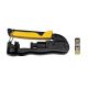 Klein Tools Compression Crimper with RG6/6Q Connectors (10-Pack) M2O41194KIT
