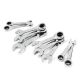 Husky Stubby Ratcheting SAE/MM Combination Wrench Set (10-Piece) HSTRW10PCSMN