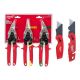 Milwaukee Left, Right and Straight Aviation Snips with Utility Knife's (5-Pack) 48-22-4533-48-22-1503