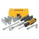 DEWALT 1/4 in. Drive SAE and Metric Mechanics Tool Set (50-Piece) DWMT81610