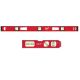 Milwaukee 48 in. Magnetic I-Beam Level with 7 in. Billet Torpedo Level MLIBM48​-48-22-5107