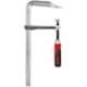 BESSEY 16 in. Capacity All-Steel Pivoting Handle Bar Clamp and 4-3/4 in. Throat Depth GZ40-12PH