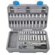 Apollo 1/4 in. Drive SAE and Metric Socket Set (50-Piece) DT0004