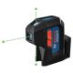Bosch 125 ft. Green 3-Point Self-Leveling Laser with VisiMax Technology, Integrated Multipurpose Mount, and Hard Carrying Case GPL100-30G
