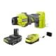 RYOBI ONE+ 18V Cordless PEX Tubing Clamp Tool and 2.0 Ah Compact Battery and Charger Starter Kit P660-PSK005