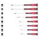 Milwaukee Precision Phillips-Slotted Screwdriver Set (8-Piece) 48-22-2614