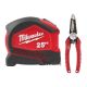 Milwaukee 25 ft. Compact Auto Lock Tape Measure with 6-in-1 Pliers 48-22-6825-48-22-3079