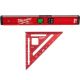 Milwaukee 24 in. REDSTICK Digital Box Level with Pin-Point Measurement Technology and 7 in. Rafter Square MLDIG24-MLSQ070