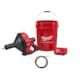 Milwaukee M12 12V Lithium-Ion Cordless Auger Snake Drain Cleaning Kit W/1/4 IN. X 25 FT. Inner Core Drop Head 2571-21-48-53-2564
