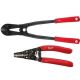 Milwaukee 18 in. Bolt Cutter with 3/8 in. Maximum Cut Capacity and 7 in. Wire Strippers 48-22-4018-48-22-6109