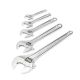 Crescent 6 in., 8 in., 10 in., 12 in., and 15 in. Chrome Adjustable Wrench Set (5-Piece) AC5PC