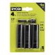 RYOBI 3/8 in. Drive SAE Impact Socket Set (4-Piece) A13401