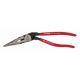 KNIPEX Angled Long Nose Pliers 9O 21-150