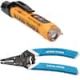 Klein Tools Klein-Kurve 8-20 AWG Wire Stripper/Cutter and Dual Range Non-Contact Voltage Tester Tool Set M2O07092KIT