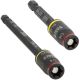 Klein Tools 1/4 in. H, 5/16 in., 3-in-1 Impact Flip Socket Set (2-Piece) 32768