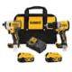 DEWALT 20V MAX Cordless Brushless 2 Tool Combo Kit with (2) 4.0Ah Batteries and Charger DCK249M2