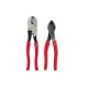 Milwaukee 10 in. Cable Cutting Pliers and 8 in. Diagonal-Cutting Plier with Angled Head (2-Piece) 48-22-6104-48-22-6128