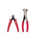 Milwaukee 4.75 in. Mini Flush Cutting Pliers and 7 in. Nipping Pliers (2-Piece) 48-22-6105-48-22-6407