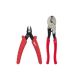 Milwaukee 4.75 in. Mini Flush Cutters and 10 in. Cable Cutting Pliers (2-Piece) 48-22-6105-48-22-6104