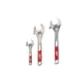 Milwaukee 6 in., 10 in., and 12 in. Adjustable Wrench Set (3-Piece) 48-22-7400-48-22-7412