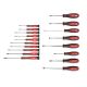 Milwaukee 10-Piece Precision Screwdriver Set with 8-Piece Variety Screwdriver Set (18-Piece) 48-22-2612-48-22-2718